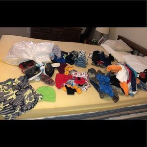 Bundle of boy clothes